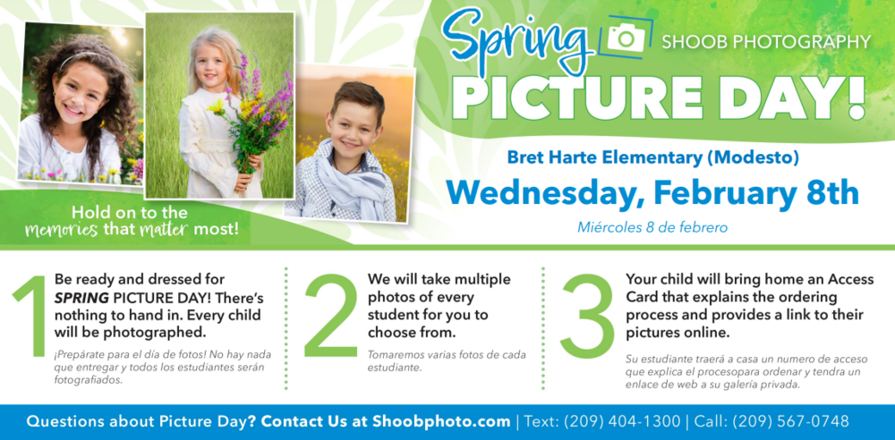 SPRING PICTURE DAY !