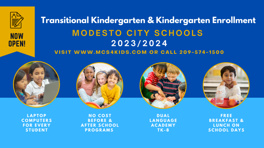 TK-Kinder Enrollment is Now Open! 