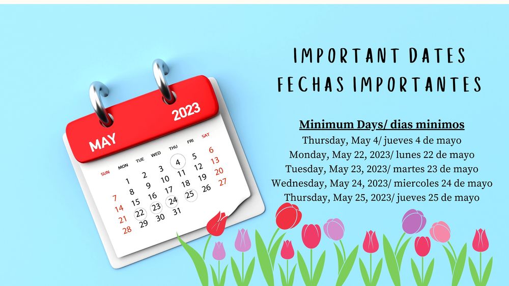 IMPORTANT DATES