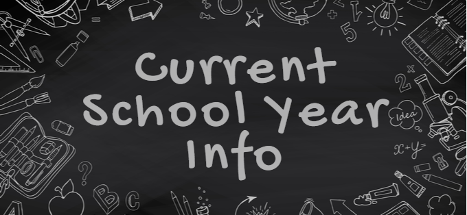 Current School Year Info Article banner