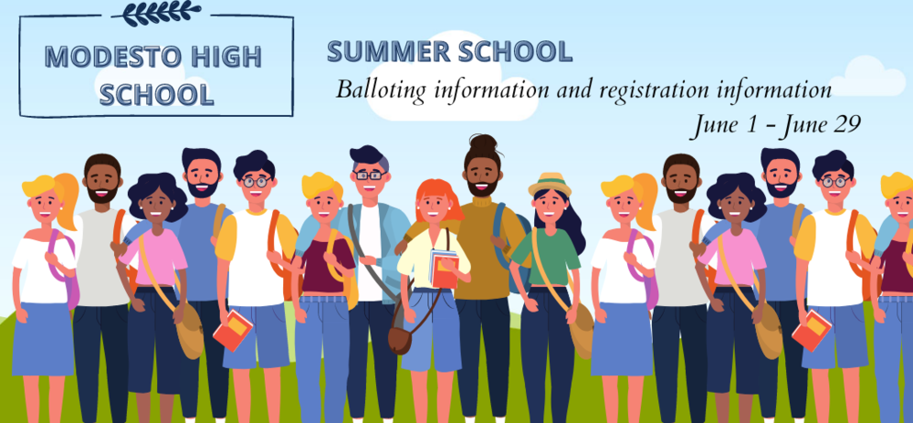 Summer school balloting information and registration information