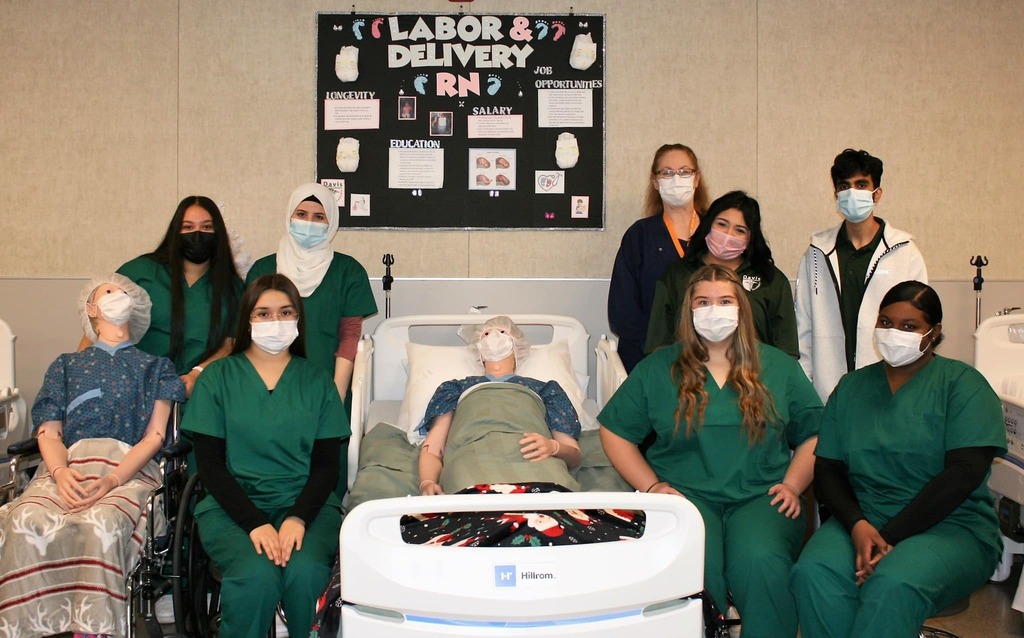 nurses in the cte program for labor and delivery