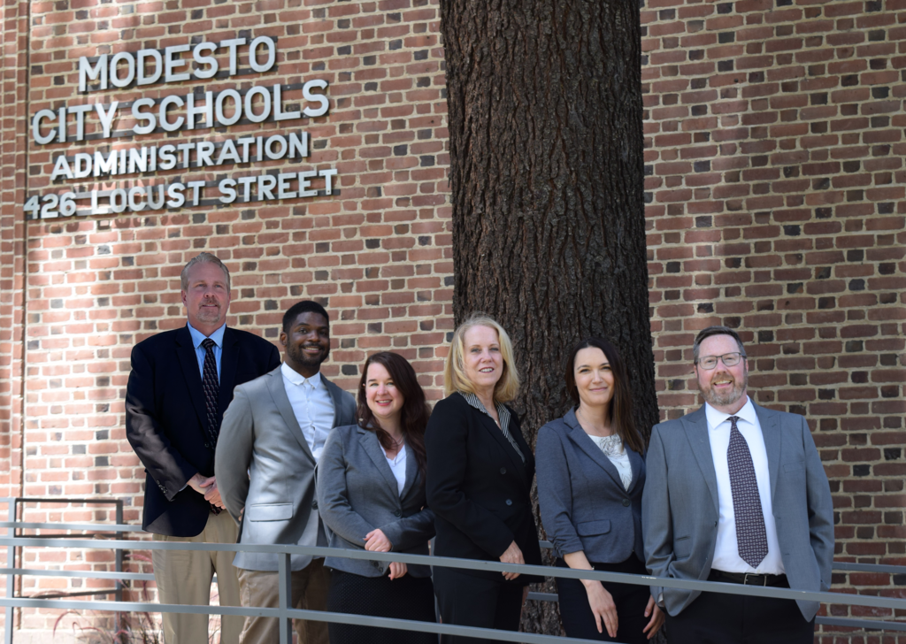 Educational Technology team with CTO Russ Selken and Superintendent Dr Sara Noguchi