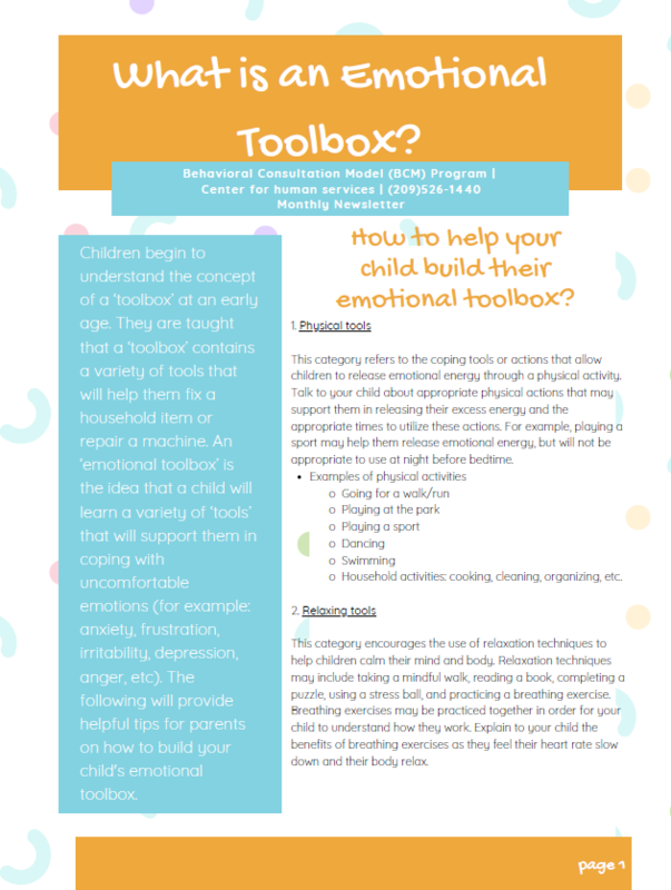 Good mental health Emotional Toolbox Harriette Kirschen Elementary